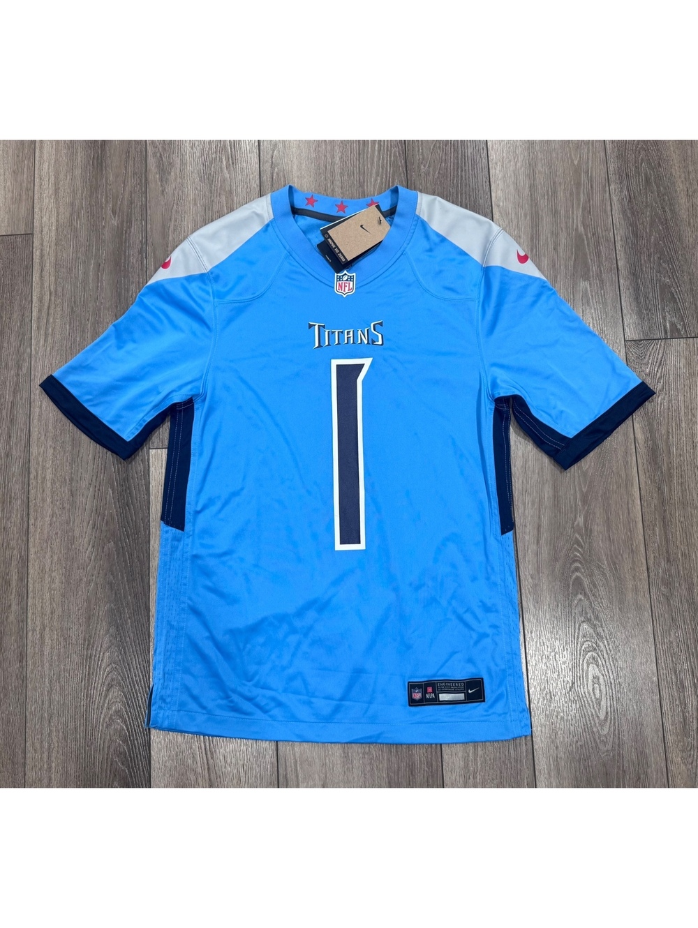 Nike NFL Tennessee Titans Ward #1 Football Jersey Size S
